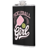 Pickleball Meisje Speler Heupfles (Links)