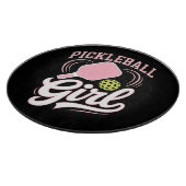 Pickleball Meisje Speler Snijplank (Hoek)