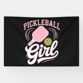 Pickleball Meisje Speler Spandoek (Horizontaal)