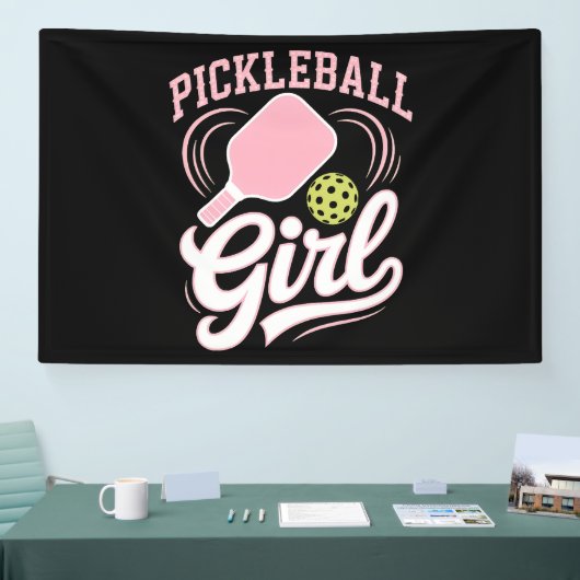 Pickleball Meisje Speler Spandoek (Beurs)