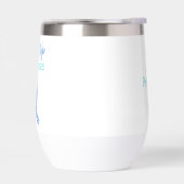 Pickleball Meisjes Trip Wijn Tumbler Custom (Links)