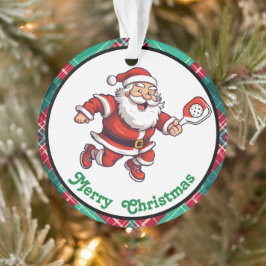 Pickleball Merry kerst Ornament