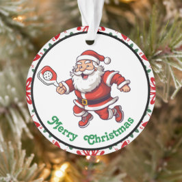 Pickleball Merry kerst Ornament