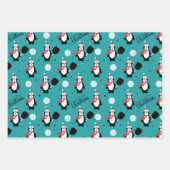  Pickleball 🎄 Merry-kerstaking  Inpakpapier Vel (Voorkant)