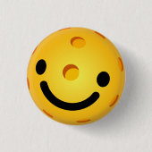 Pickleball Mini Button Face (Voorkant)