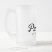 Pickleball-minnaar-glazen bier-cadeau voor vriende matglas bierpul (Links)