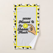 Pickleball Missed It By That Much Personalized Handdoek (Handdoek)