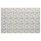 Pickleball - mix op witte achtergrond stof (Fat Quarter)