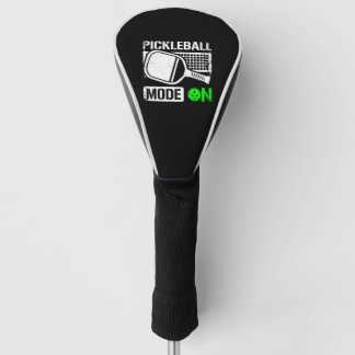 Pickleball-modus ingeschakeld golfheadcover