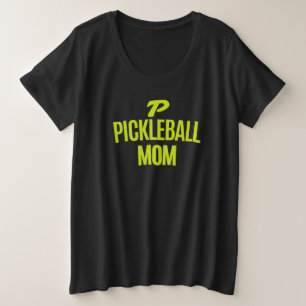 Pickleball Moeder Luxe T-shirt Stijlvolle Pickle