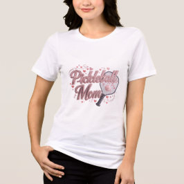 Pickleball Moeder Shirt – Cute Roze Pickleball Cad