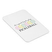 Pickleball Moeder Speler Paddle Sport Magneet (Rechterzijde)