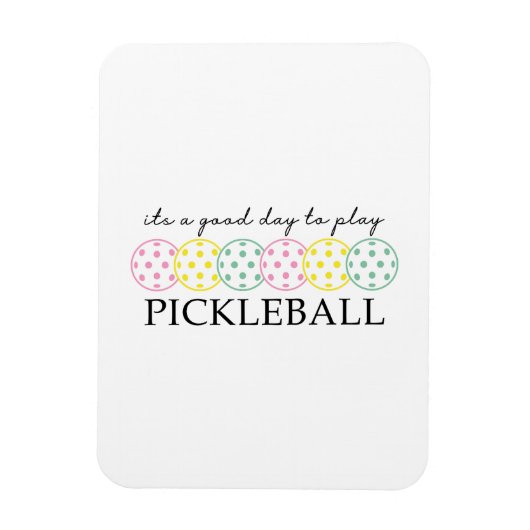 Pickleball Moeder Speler Paddle Sport Magneet (Verticaal)
