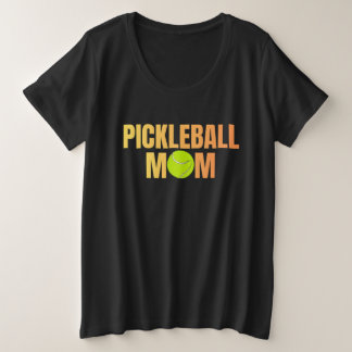Pickleball Moeder T-shirt | Minimaal Pickleball Ma