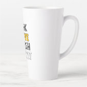 Pickleball Mok, Grappig, Schattig Pickleball Item Latte Mok (Rechts)