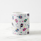 Pickleball-Mok met gestreept tapijten en gootsteen Koffiemok (Center)