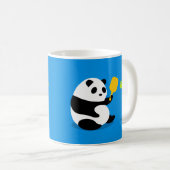 Pickleball-Mok: "Pickleball Panda" Koffiemok (Voorkant rechts)