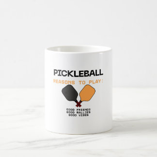 Pickleball-mok – Redenen om te spelen: Goede vrien Koffiemok