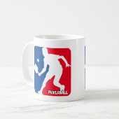 Pickleball-Mok - Stijl 1 Koffiemok (Voorkant links)
