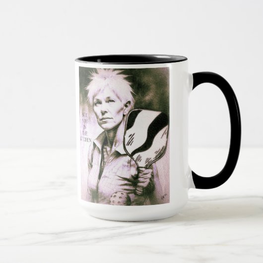 Pickleball Mok - "Tot ziens in de keuken" (Rechts)