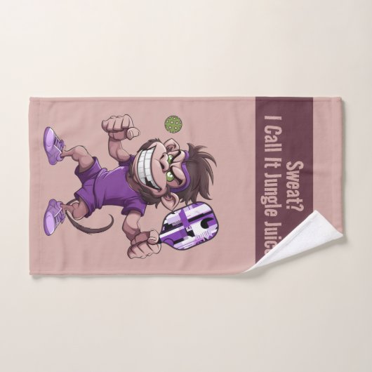Pickleball Monkey Business, Court Edition Handdoek (Handdoek)