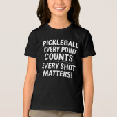 Pickleball Motivatie prijsopgave Tri-Blend Shirt (Voorkant)