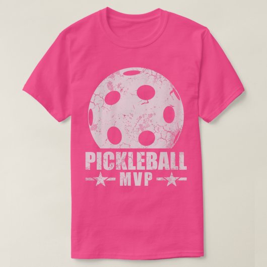 Pickleball MVP Player Team Coach Tournament Sports T-shirt (Design voorkant)