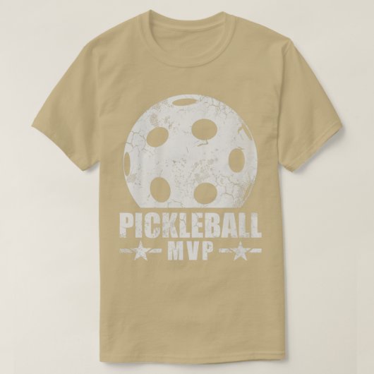 Pickleball MVP Player Team Coach Tournament Sports T-shirt (Design voorkant)