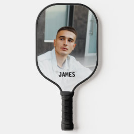 Pickleball-naam en -foto personaliseren pickleball paddle