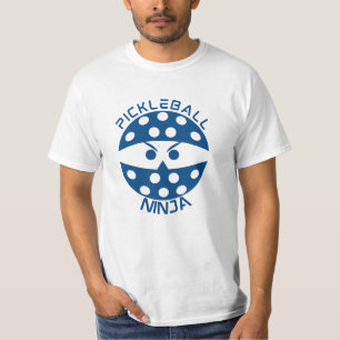 Pickleball Ninja blue T-shirt