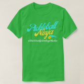 Pickleball Ninja Design T-shirt (Design voorkant)