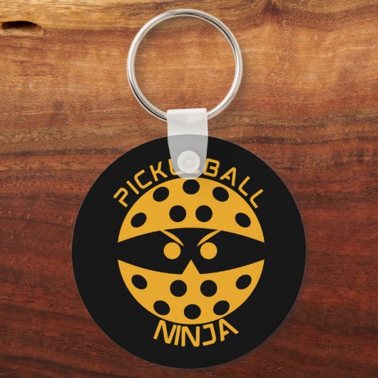 Pickleball Ninja Sleutelhanger (Voorkant)