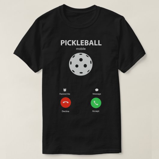 Pickleball noemt Classic TShirt (Design voorkant)