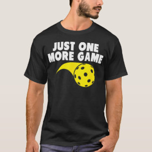 Pickleball Nog Eén Keer T-shirt