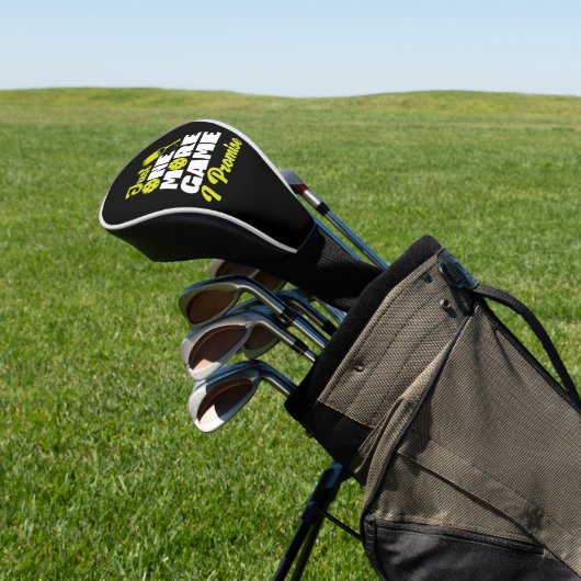 Pickleball Nog één wedstrijd Golfheadcover (Insitu)