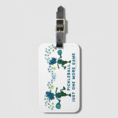 PICKLEBALL nog maar één keer Bagagelabel (Voorkant (verticaal))