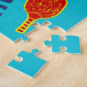 PICKLEBALL nog maar één keer Legpuzzel (Zijkant)