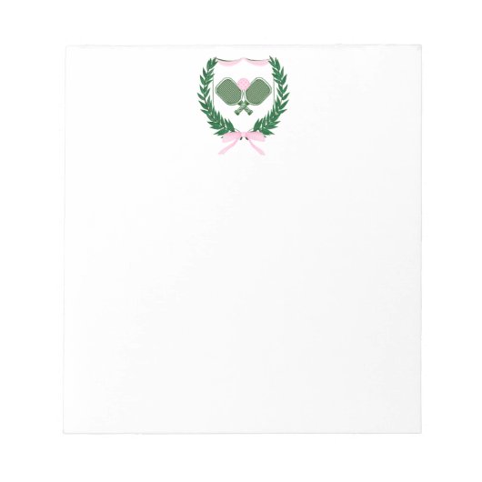 Pickleball Notitieblok (Voorkant)