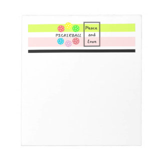 Pickleball Notitieblok. Grappig Pickleball Notitie Notitieblok