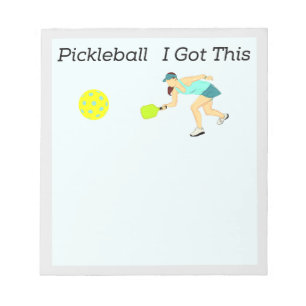Pickleball Notitieblok. Grappig Pickleball Notitie Notitieblok