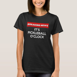 PICKLEBALL O'CLOCK SPORT PICKLEBALL SPEL T-SHIRT