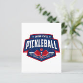 Pickleball ondersteunt de Team Pickleball Player U (Staand voorkant)