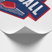 Pickleball ondersteunt de Team Pickleball Player U Cadeaupapier (Hoek)