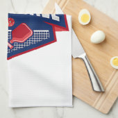 Pickleball ondersteunt de Team Pickleball Player U Theedoek (Quarter Fold)