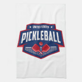 Pickleball ondersteunt de Team Pickleball Player U Theedoek (Verticaal)