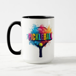 Pickleball-ontwerp is voor deze beker gemaakt. mok