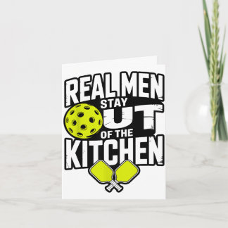 Pickleball-ontwerp voor mannen jongens pickle bal kaart