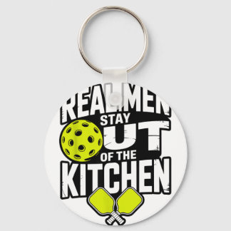 Pickleball-ontwerp voor mannen jongens pickle bal sleutelhanger