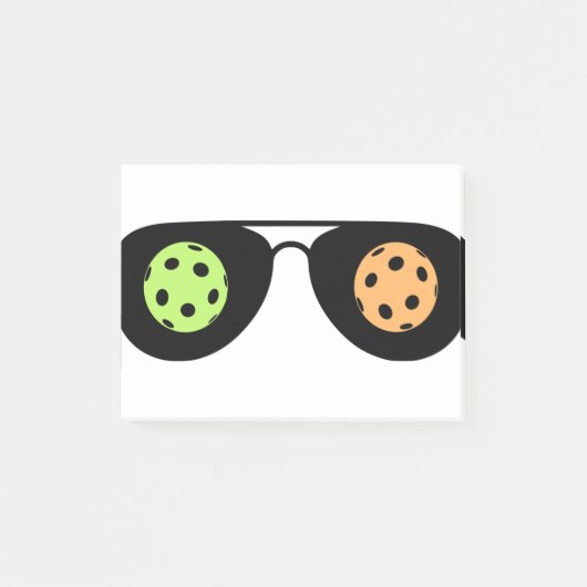 Pickleball op mijn gedachten post-it® notes (Voorkant)