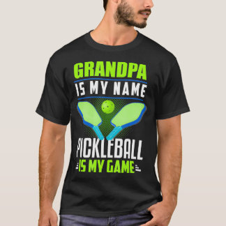 Pickleball Opa Opa Funny Pickleball G T-shirt
